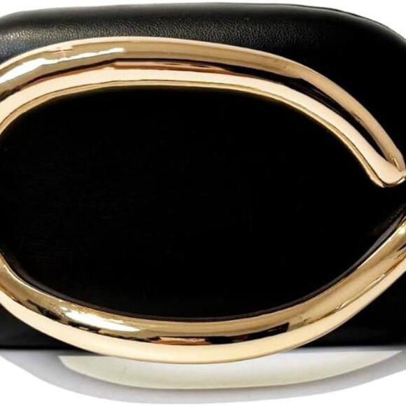 Acrylic Clutch Purse Women Evening Handbag Vintage Metal Handle for Wedding